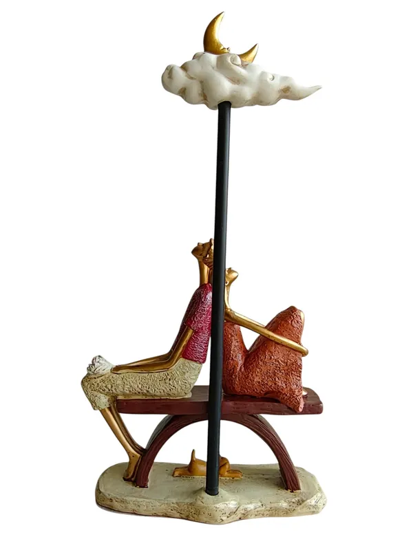 Moonlit_Romance_-_Romantic_Couple_Sitting_on_Bench_with_Dog_Figurine