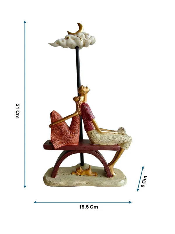 Moonlit_Romance_-_Romantic_Couple_Sitting_on_Bench_with_Dog_Figurine