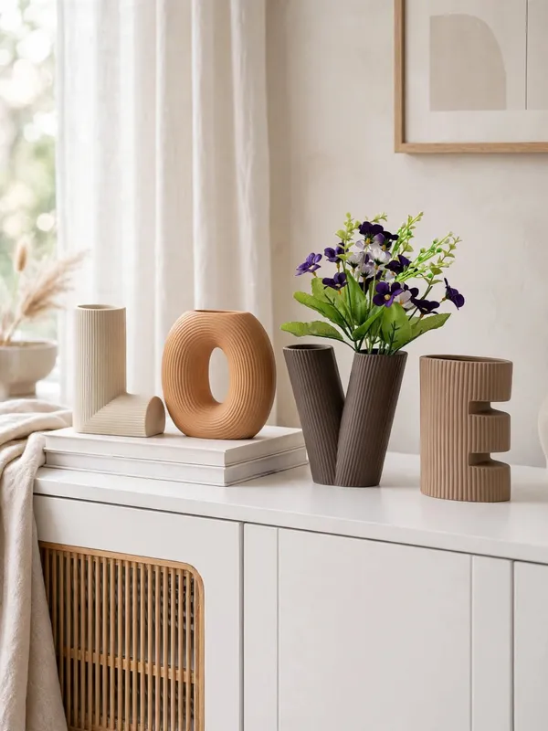 Neutral_Ribbed_LOVE_-_Sculptural_Ceramic_Letter_Vases