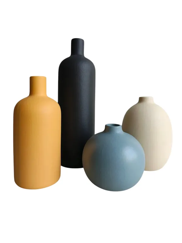 Nordic_Pop_-_Set_of_4_Matte_Ceramic_Vases