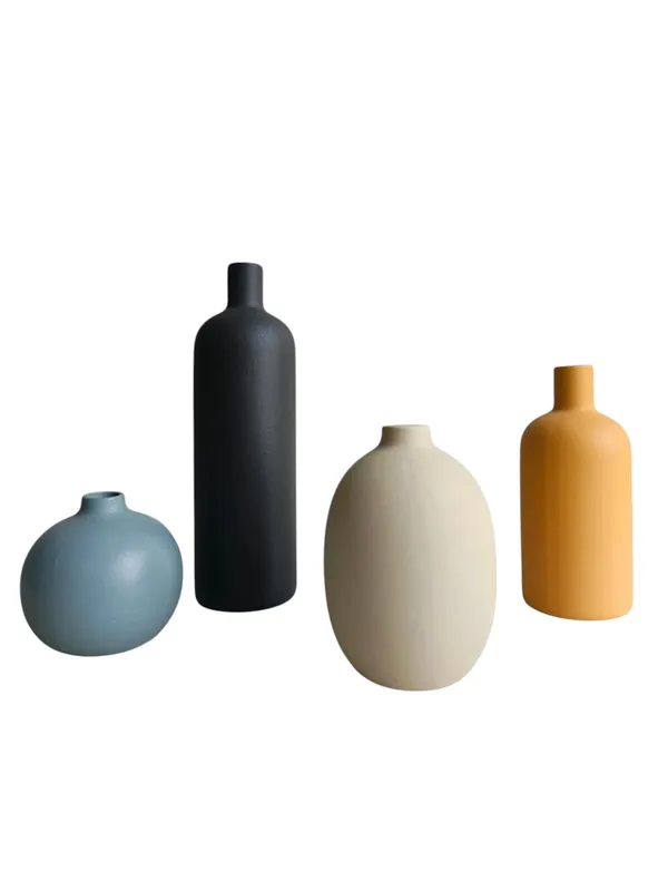 Nordic_Pop_-_Set_of_4_Matte_Ceramic_Vases