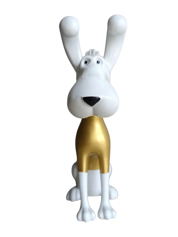 DOG-WHITE:_Scarlet_Pop_Art_Hound