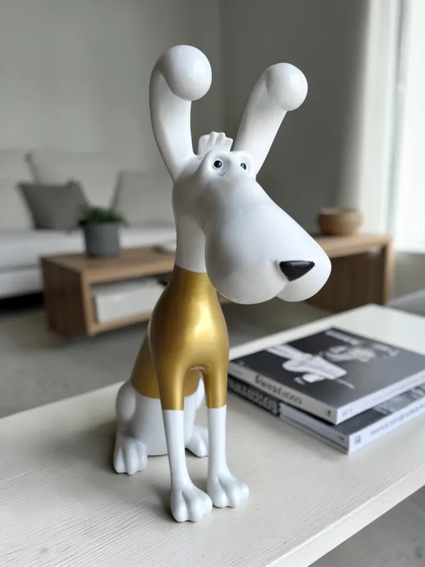 DOG-WHITE:_Scarlet_Pop_Art_Hound