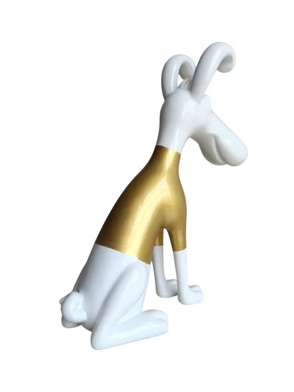 DOG-WHITE:_Scarlet_Pop_Art_Hound