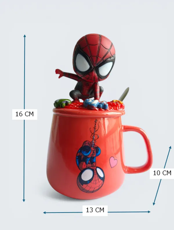 Grey_Spidey_3D-_Mug_&_Lid_Set
