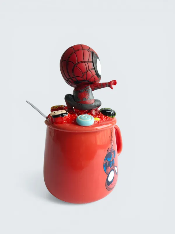 Grey_Spidey_3D-_Mug_&_Lid_Set