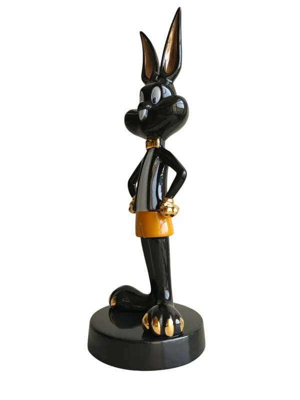 Pure_Black_Boss_Bunny_-_Luxury_Ceramic_Sculpture_Large