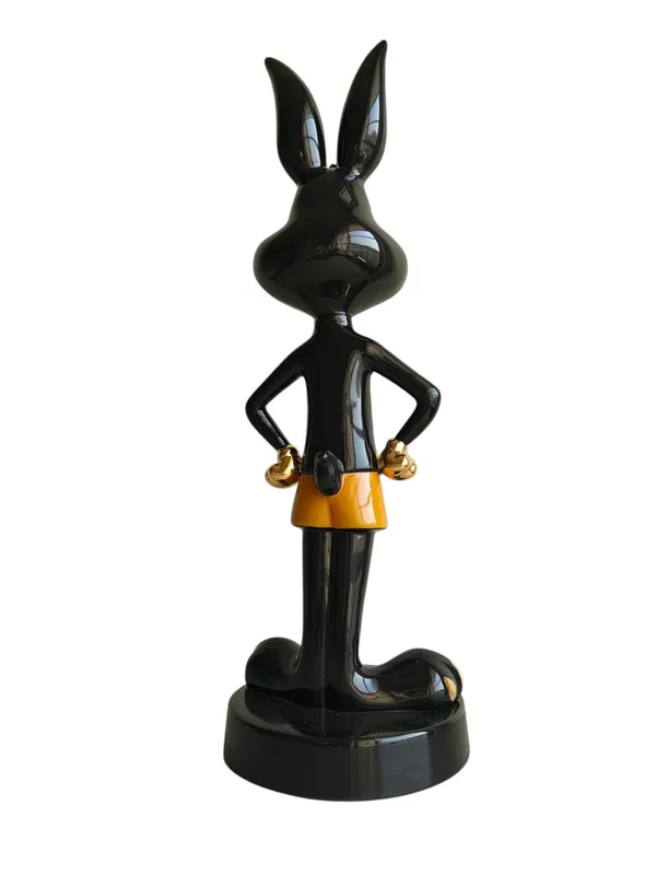 Pure_Black_Boss_Bunny_-_Luxury_Ceramic_Sculpture_Large