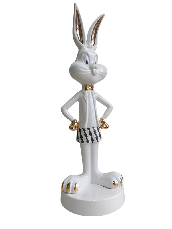Pure_White_Boss_Bunny_-_Luxury_Ceramic_Sculpture_Large