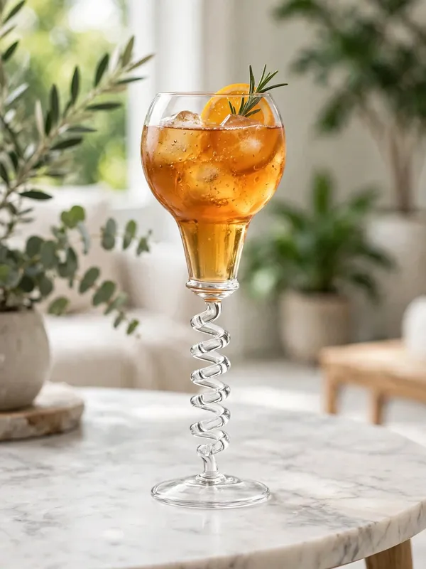 Sun~Mun_Decors_-_Celestial_Spiral_Glass(Pack_of_2_Glasses)