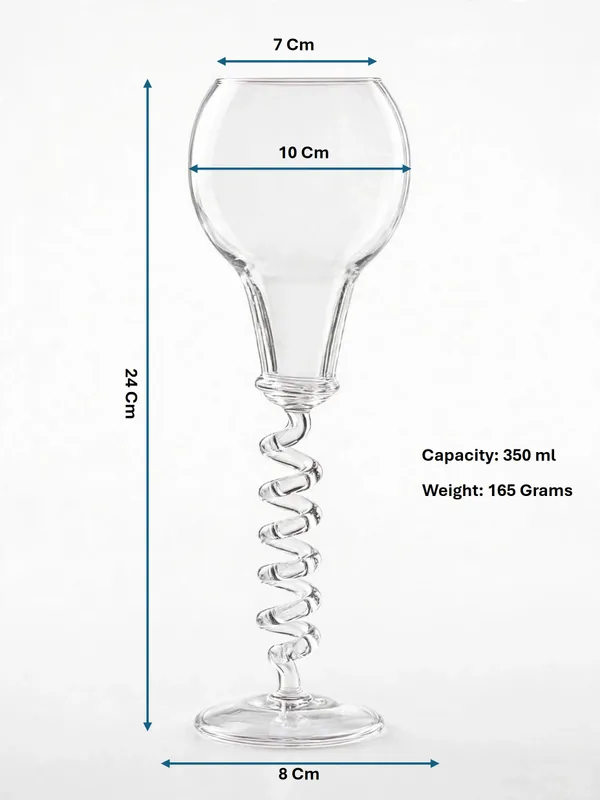 Sun~Mun_Decors_-_Celestial_Spiral_Glass(Pack_of_2_Glasses)