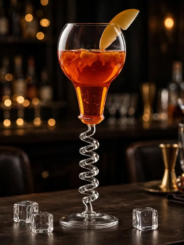 Sun~Mun_Decors_-_Celestial_Spiral_Glass(Pack_of_2_Glasses)