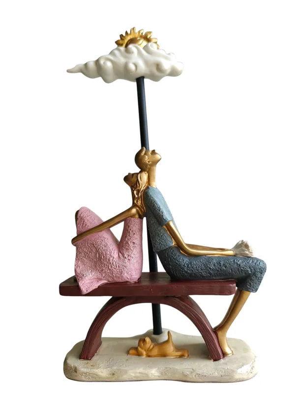 Sunny_Day_Dreamers_-_Couple_on_Bench_Under_Sun_&_Cloud_Showpiece