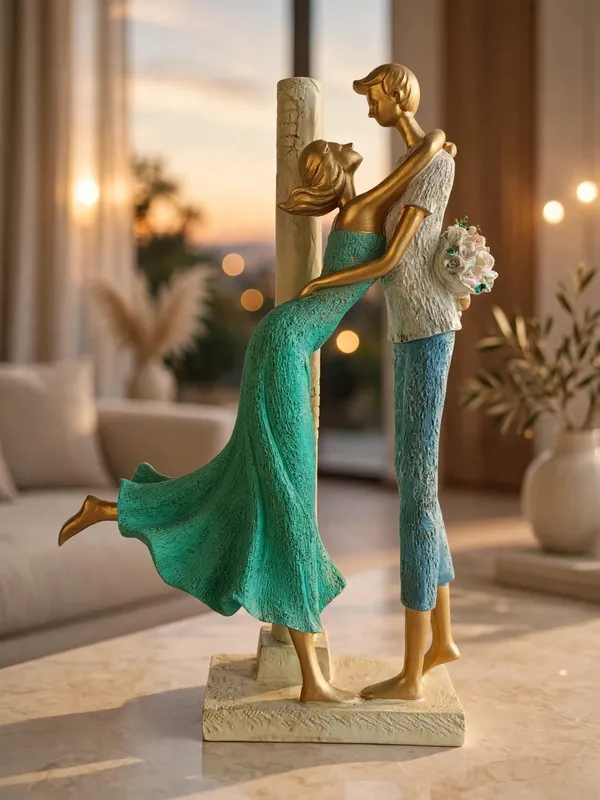 The_Green_Couple_Figurine_-_"Eternal_Embrace