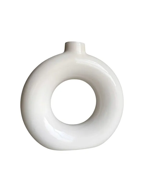 The_White_Donut_Vase_-_"Cloud_Ring"