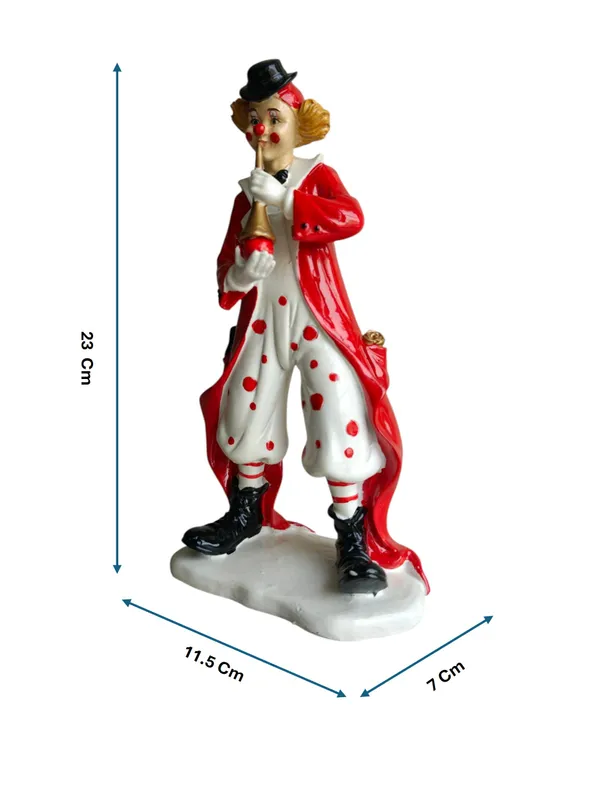 Vintage_Musical_Clown_Playing_Flute