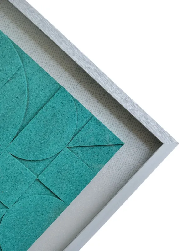 Aqua_Harmony_|_Textured_Geometric_Wall_Art_Frame