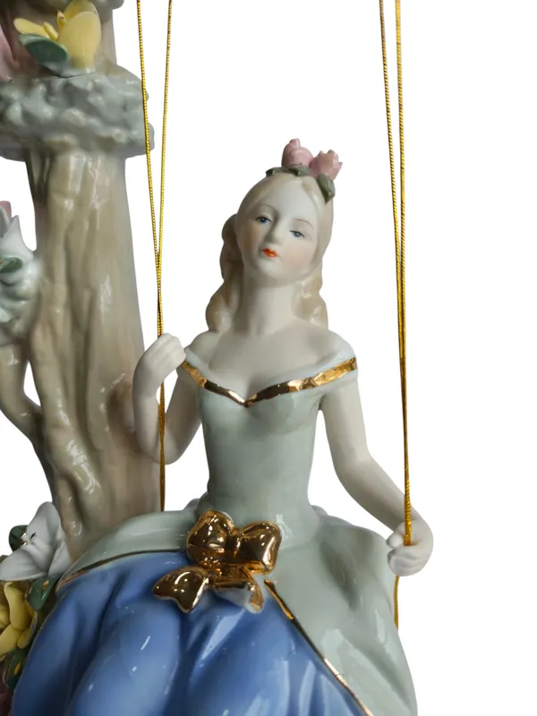 Victorian_Girl_on_Floral_Swing_Showpiece_-_Porcelain_Princess_Figurine