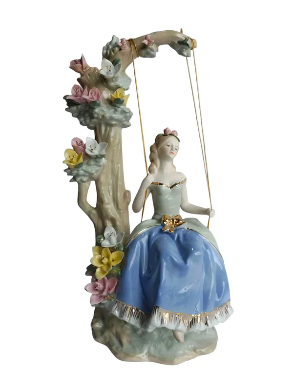 Victorian_Girl_on_Floral_Swing_Showpiece_-_Porcelain_Princess_Figurine