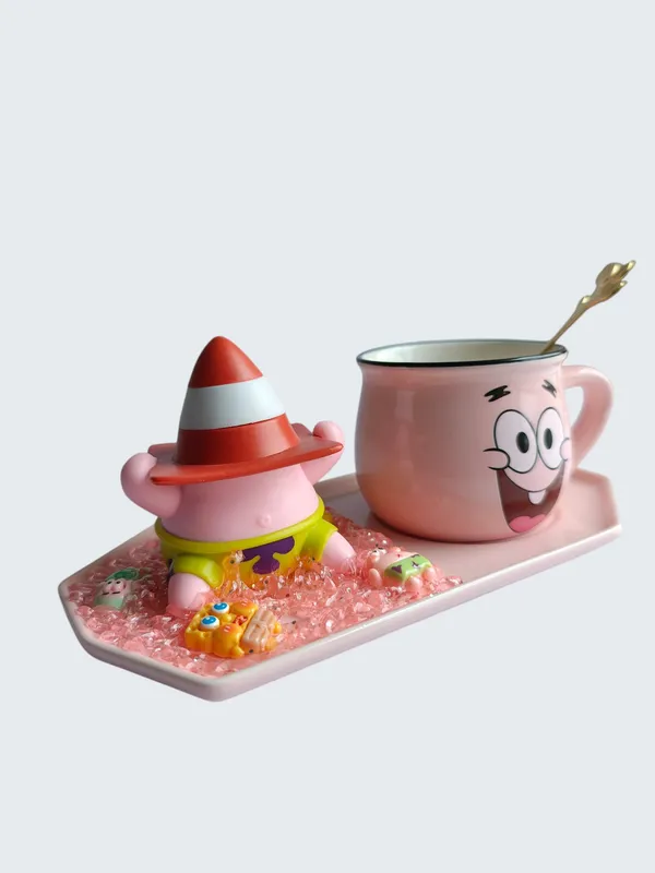PatrickStar_3D-_Mug_&_Tray_Set-Cone_Jelly_Jam_Edition