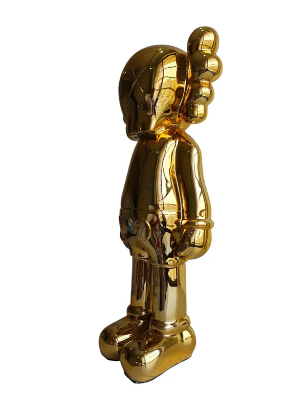 Luxury_Kaws_Art_Figurine_(Mirror_Finish)