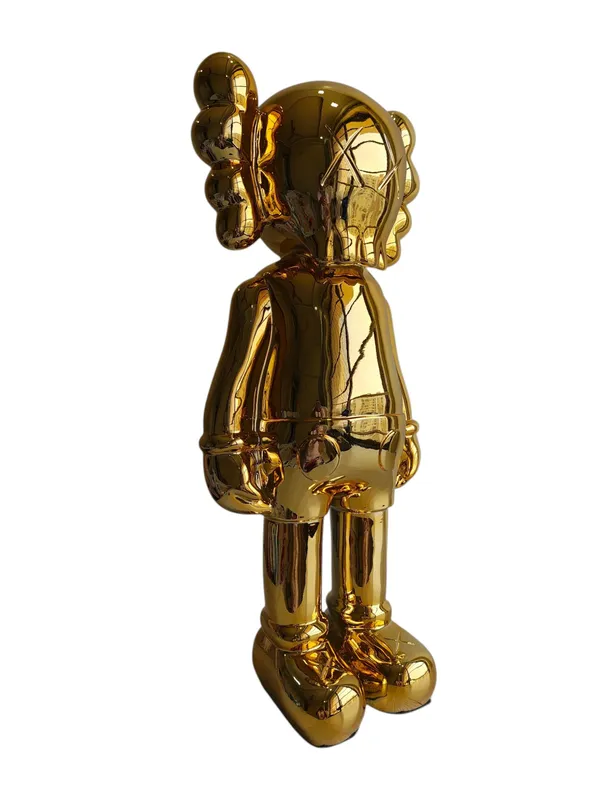 Luxury_Kaws_Art_Figurine_(Mirror_Finish)