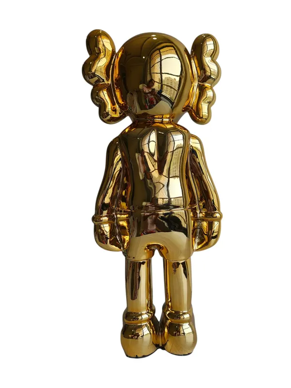 Luxury_Kaws_Art_Figurine_(Mirror_Finish)