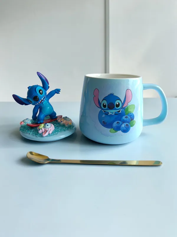 Stitch_3D-_Mug_&_Lid_Set_-_Surfer_Blueberry_Edition