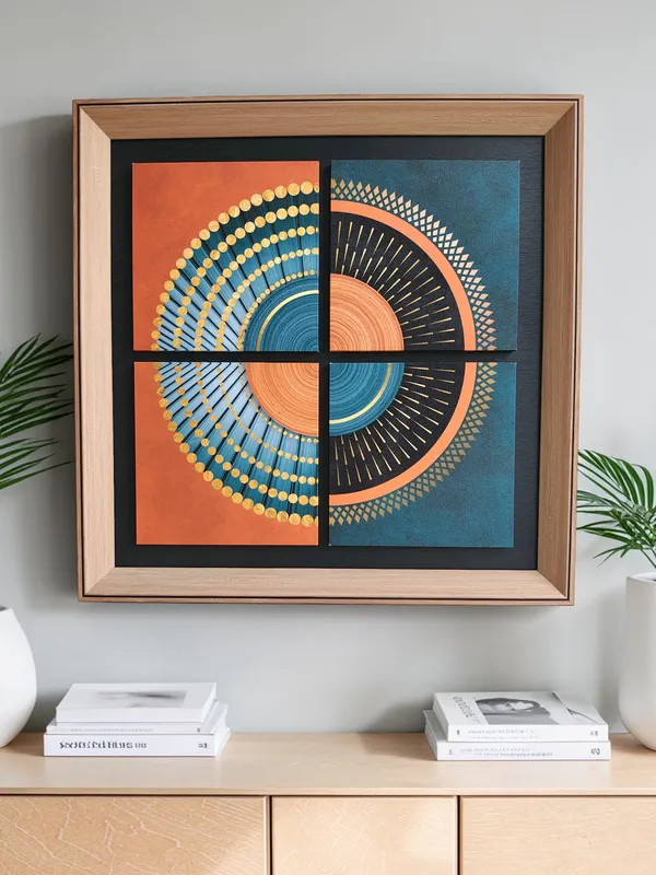 Golden_Orbit_Abstract_Wall_Dï¿½cor__-_Modern_4_Panel_Dï¿½cor