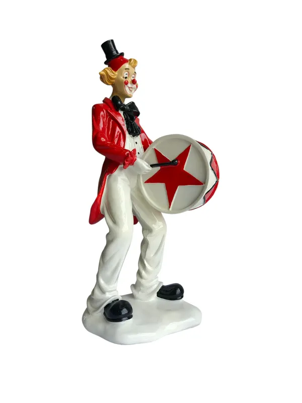 Drum_Shield_Clown_Figurine