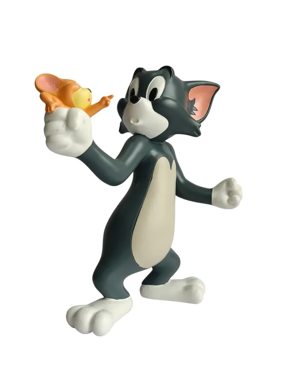Tom_&_Jerry_Table_Decor_Figurine_-_Playful_Cartoon_Duo_Sculpture