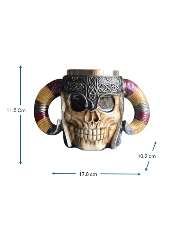 Skull_Resin_Premium_&_Elegant__Horns_Mug