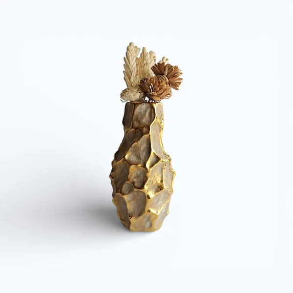 Rock_Golden_Vase