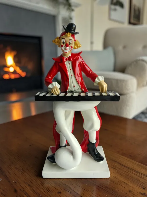 Keyboard_Musician_Clown_Figurine