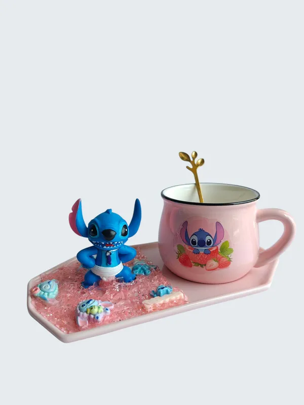 Stitch_3D-_Mug_&_tray_Set_-_Boss_Baby_Strawberry_Edition