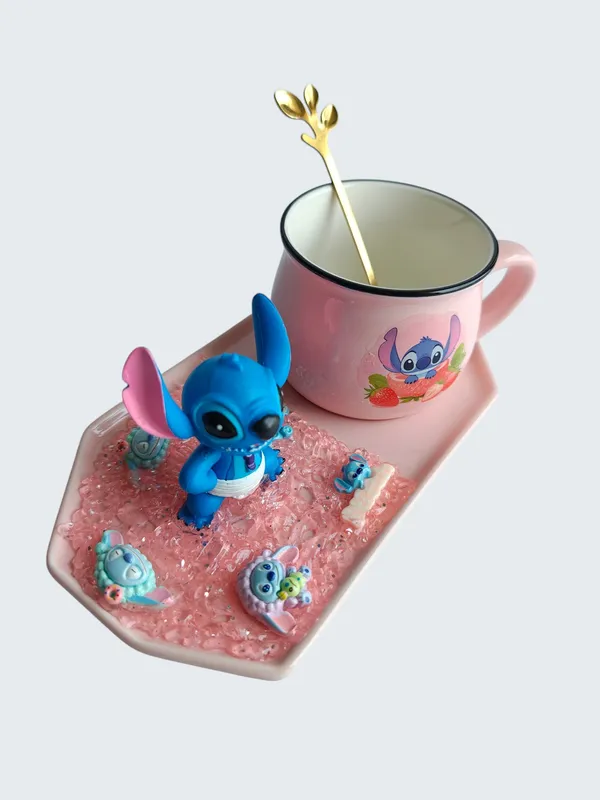 Stitch_3D-_Mug_&_tray_Set_-_Boss_Baby_Strawberry_Edition