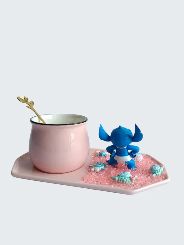 Stitch_3D-_Mug_&_tray_Set_-_Boss_Baby_Strawberry_Edition