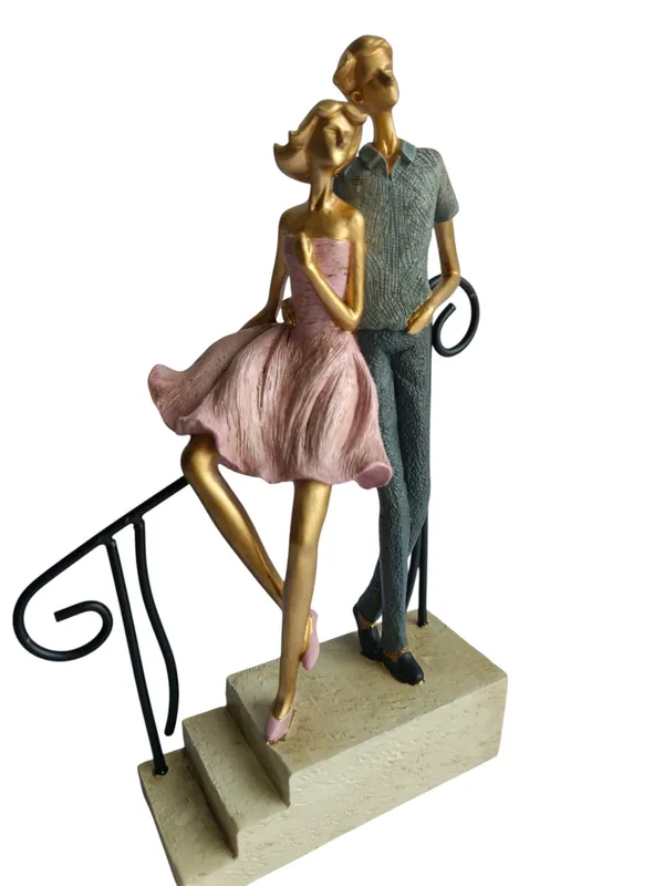 Pink_&_Grey_Polyresin_Premium_&_Elegant_Figurine