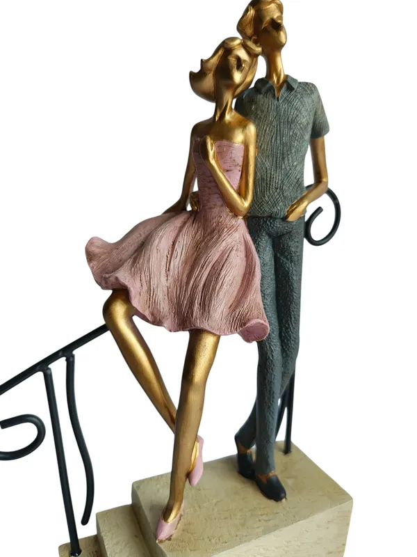 Pink_&_Grey_Polyresin_Premium_&_Elegant_Figurine