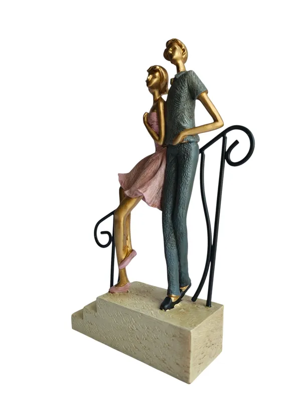 Pink_&_Grey_Polyresin_Premium_&_Elegant_Figurine