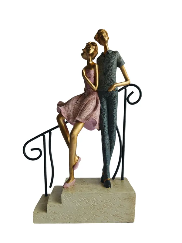 Pink_&_Grey_Polyresin_Premium_&_Elegant_Figurine