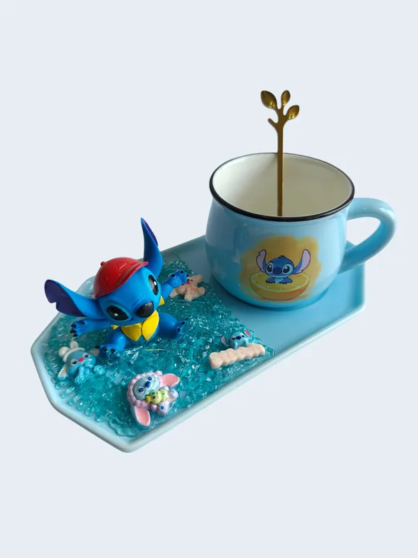 Stitch_3D-_Tray_&_Mug_Set_-_Waistcoat_Citrus_Edition