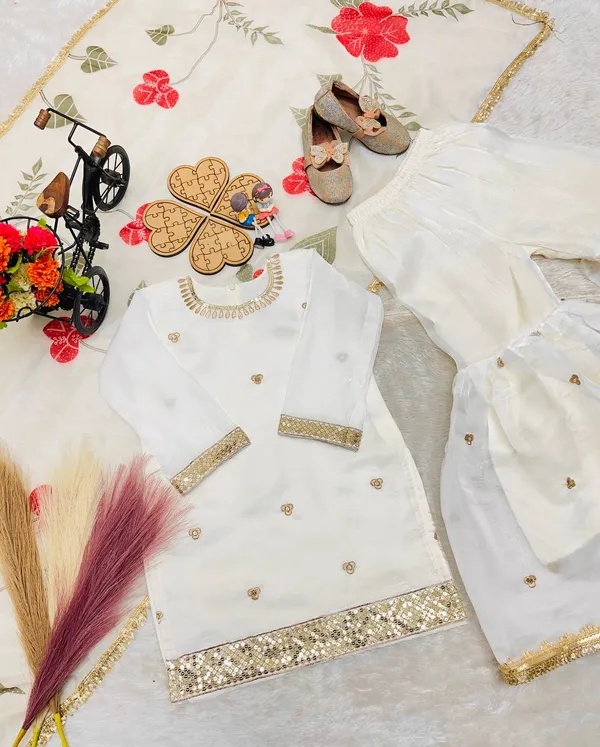 Trending_Launching_New_??signer_Party_Wear_Look_Heavy_Pure_GMY_SILK_Top_Sharara_&_Dupatta_Set