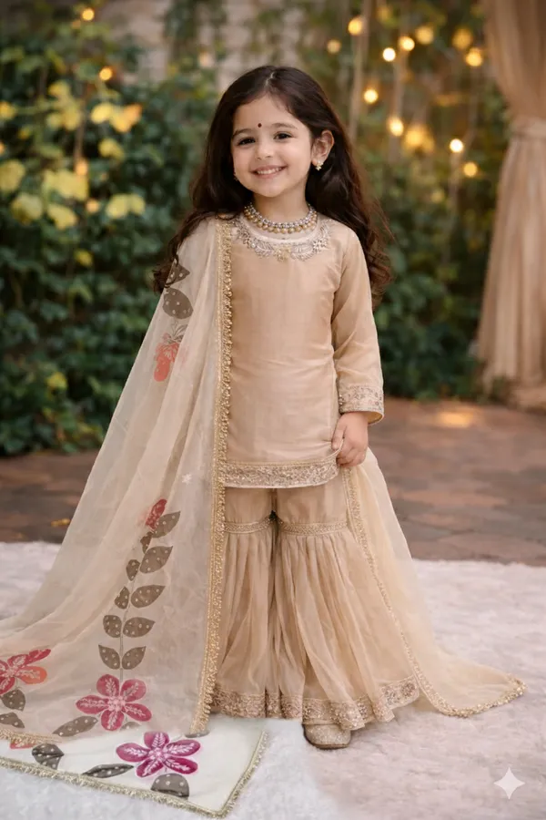 Launching_New_??signer_Party_Wear_Look_Heavy_Pure_GMY_SILK_Top_Sharara_&_Dupatta_Set