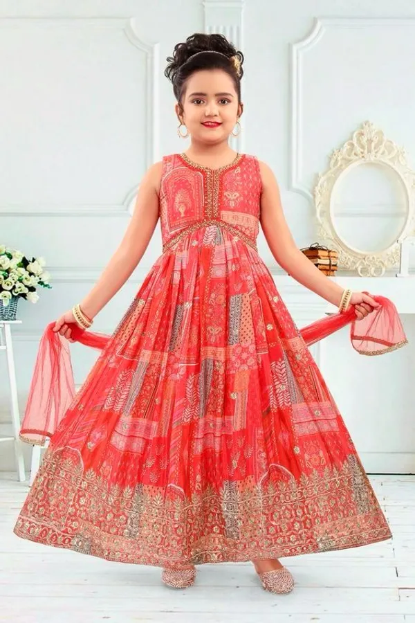 Pink_New_Designer_Heavy_Faux_Georgette_Embroidered_Sequins_Work_Gown_For_Girls