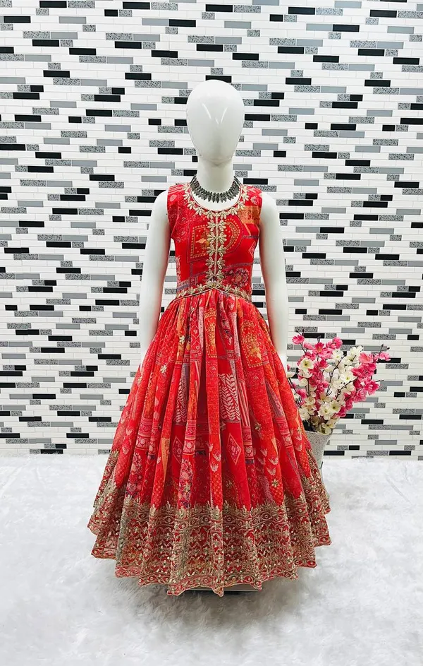 Pink_New_Designer_Heavy_Faux_Georgette_Embroidered_Sequins_Work_Gown_For_Girls