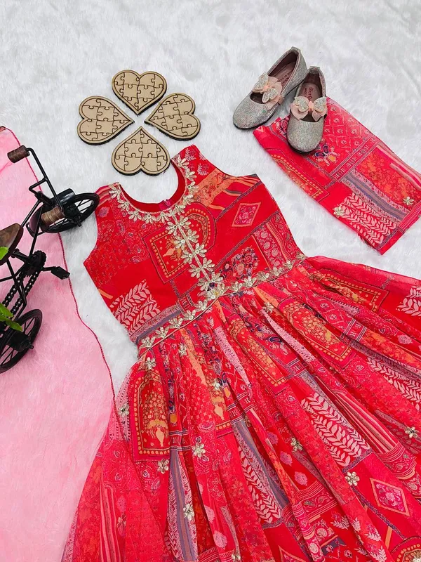 Pink_New_Designer_Heavy_Faux_Georgette_Embroidered_Sequins_Work_Gown_For_Girls