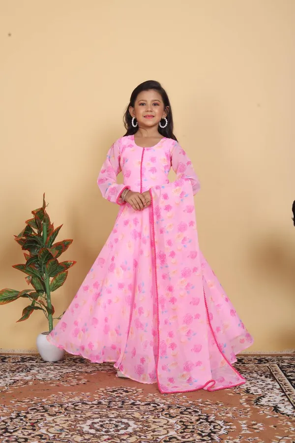 Pink_Launching_New_Collection_Beautiful_Gown_Set_For_Girls