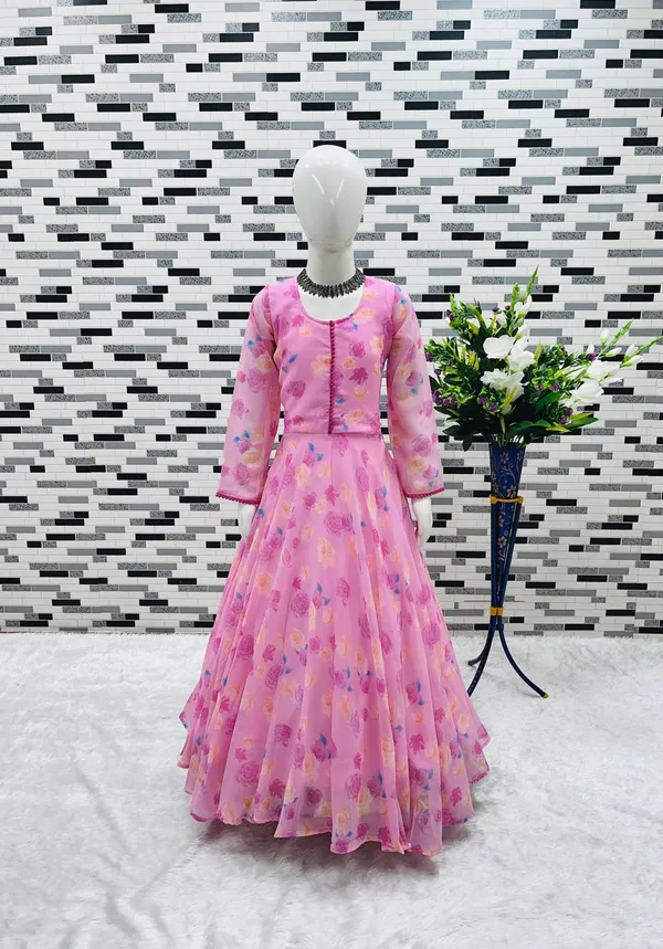 Pink_Launching_New_Collection_Beautiful_Gown_Set_For_Girls