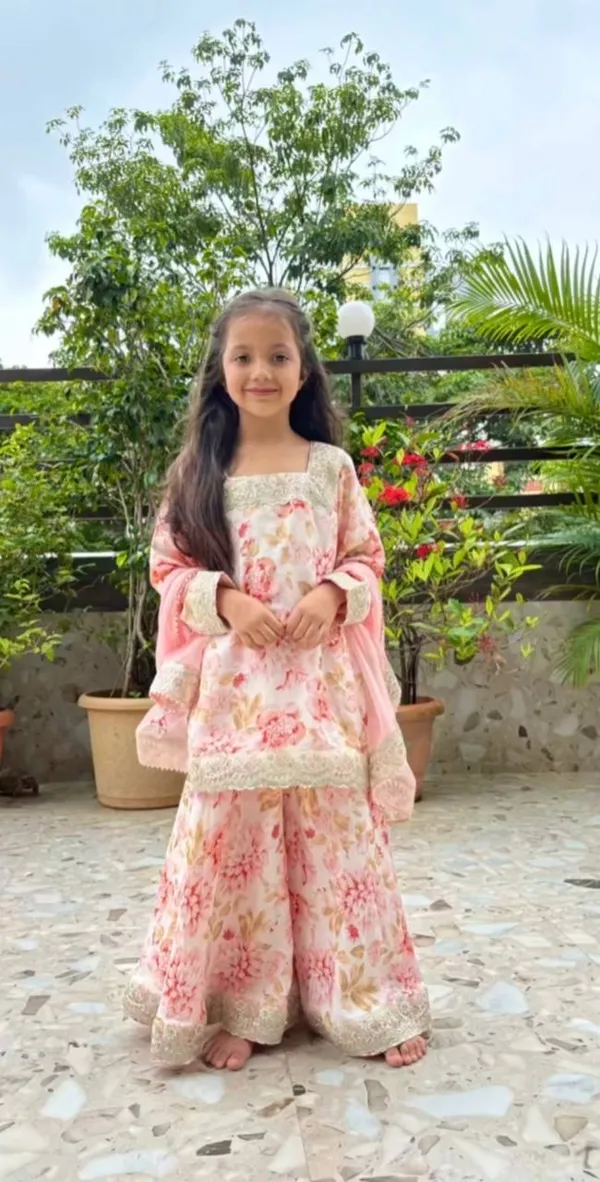 White_Full_Stitched_Top_With_Sharara_And_Dupatta_For_Girls